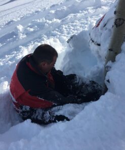 26" Outdoor Camping Tactical Survival Pocket Chainsaw With Pouch | Portable Hand Saw Cuts Like A Knife | 3x Faster With CUTTING BLADE ON EVERY LINK | Bonus Front Snap Carrying Case 18 71rbzP6H0nL