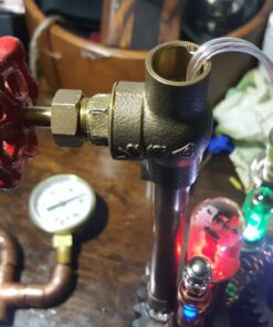 Creative Hobbies 5 Pack of Rotary Style On/Off Canopy Light Switch, Lamp Switch, 3/1 amps at 125/250V, Metal Bushing with 6 Inch Wire Leads Stripped Ends 39 71rcDDaRHL