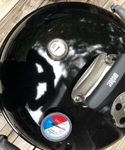 3 1/8 inch BBQ Thermometer Gauge 2 Pcs Charcoal Grill Pit Smoker Temp Gauge Grill Thermometer Replacement for Oklahoma Joe's Smokers, and Smoker Wood Charcoal Pit, Large Face Grill Thermometer 2 Pack 38 71rcRv8CrxL