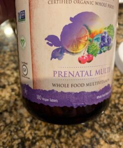 Garden of Life Mykind Organics Prenatal Vegan Whole Food Multivitamin Tablets, Folate not Folic Acid & Stomach Soothing Blend for Women, Peppermint, 180 Count 180 Count (Pack of 1) 34 71rclvHJ67L