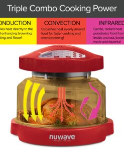 Alternative view of NuWave 20633 Pro Plus Oven with Stainless Steel Extender Ring, Black