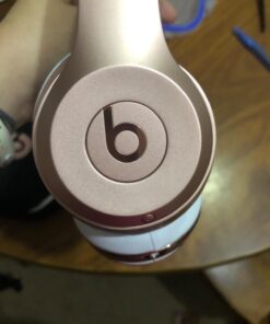 Beats Solo3 Wireless On-Ear Headphones - Apple W1 Headphone Chip, Class 1 Bluetooth, 40 Hours of Listening Time - Rose Gold (Previous Model) 34 71reGGI4cOL