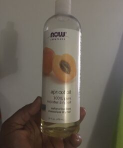 NOW Solutions, Apricot Kernel Oil, Hair Moisturizer, Rejuvenating Skin Oil, Softens Fine Lines, 16-Ounce 16 Fl Oz (Pack of 1) Standard Packaging 32 71reTvIagkL