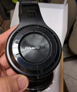 Bluedio V5.0 Bluetooth Headphones Over Ear, Wireless Bluetooth On-Ear Stereo Earphones Noise Cancelling, Soft Memory-Protein Earmuffs, w/Mic (Black) Black 61 71reXUCzbYL