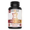 Zhou Nutrition Cider Detox Apple Cider Vinegar Capsules with Ginger, Turmeric & Cayenne, Max Strength Thermogenic Formula for Improved Digestion, Detox, Heart Health 2 71rexHnaDeL