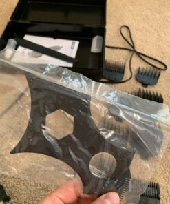 Andis 75360 Adjustable Blade Clipper Easy Cut 20-Piece Haircutting Kit, Red/Black 20 71rf1713vBL