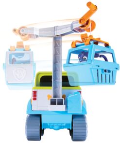 Paw Patrol Jungle Rescue PAW-Terrain Vehicle with Ryder and Animal Action Figures and Lights and Sounds (Amazon Exclusive) Kids Toys for Ages 3 and up Ryder Paw-terrain Vehicle 21 71rfZPJXJdL