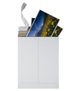 Quality Park Extra-Rigid Fiberboard Photo/Document Mailers, 9 x 11.5 Inches, Box of 25 (64014),White 16 71rff3TU7L