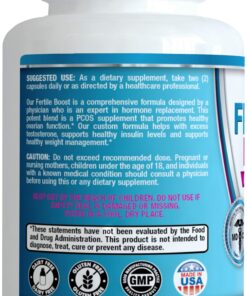 Inositol Capsules Myo-Inositol Fertility Supplements for Women Conception Prenatal Vitamins Myo Inositol PCOS Supplements for Women Aid Ovulation Regulate Cycle Fertility Pills 15 71rffl8Qg5L