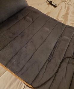 Snailax Massage Mat with 10 Vibrating Motors and 4 Therapy Heating pad Full Body Massager Cushion for Relieving Back Lumbar Leg SL-363 40 71rfupDxyAL