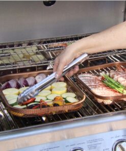 Copper Chef, 2-Piece Non-Stick Bakeware Set for Oven with Crisper Pan and Cookie Sheet, 13 x 9-Inch, N5O4RBL, Copper 25 71rgHXXus L