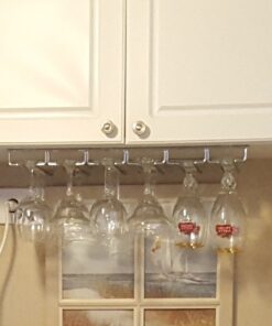 Organize It All Large Chrome Stemware Holder - 1876W 30 71rgda4KEL