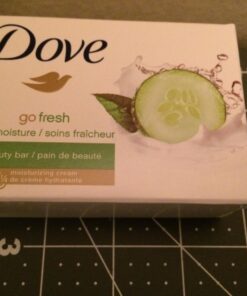 Dove More Moisturizing than Bar Soap, Cucumber and Green Tea Beauty Bar, 3.75 Ounce, 16 Count (Pack of 1) 23 71rh3I35qqL