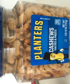 PLANTERS Salted Cashew Halves & Pieces, Party Snacks, Plant-Based Protein, 26 Oz Canister 25 71rhndT2gsL