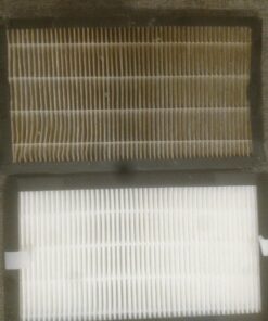 VEVA Premium 2 HEPA Filters and 6 Pack of Pre-Filters compatible with Air Purifier Models AC4100/AC4150BLCA and Replacement FLT4100 Filter E 27 71riBAPRc1L