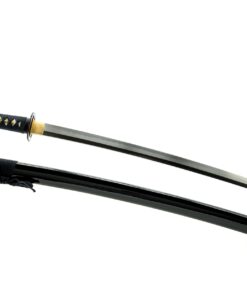 Alternative view of Handmade Sword - Samurai Katana Sword, Battle Ready, Hand Forged, 1045 Carbon Steel, Heat Tempered, Full Tang, Sharp, Wooden Scabbard Musashi638