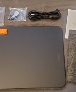 Graphics Drawing Tablet VEIKK Voila L Drawing Pad 10X6 inch,with 4 Customized Keyboard Hot Keys,8192 Levels Battery-Free Stylus Pen,Compatible with PC/Android/Mac/Windows/Linux/Chrome 10*6 inch 48 71riZ50eTSL