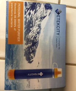 Etekcity Water Filter Straw Camping Water Purification Portable Water Filter Survival Kit for Camping, Hiking, Hurricanes 43 71rjIC F UL