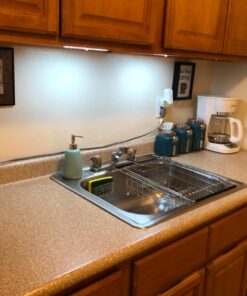 Polder 6216-75RM in-Sink/Over-Sink Stainless Steel Dish Rack, 13.75" x 11.5" x 5" 1-piece 39 71rk6QppxHL