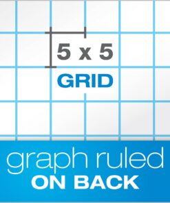 TOPS Quadrille Pad, 8.5 x 11 Inches, 15 Pound Stock, 50 Sheets per Pad, 6 Pads per Pack, White (99522) 9 71rkIU36fVL