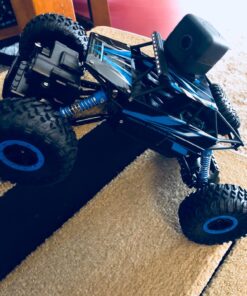 Click N' Play Remote Control Car 4WD Off Road Rock Crawler Vehicle 2.4 GHz, Blue 30 71rkdxFpSbL