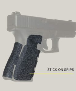 Alternative view of TALON Grips for Glock 19, 23, 25, 32, 38 Gen 4 No Backstrap Rubber-Black