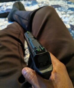 HIVIZ unisex adult Handgun HiViz SW2014 Interchangeable Style Front Sight for Smith Wesson M P Full Size, Green, Red, and White, One Size US 55 71rlBm1ke L