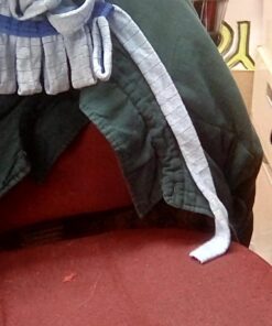 Commercial Mop Head Replacement - Large Microfiber Tube Mop (18 oz.) | Industrial Wet Mops | Washable Refill, Reusable, Heavy Duty, Looped End Mopheads | Hardwood, Tile, Laminate Floors (Blue) Blue Large 1 Pack 15 71rlmFPt4WL