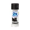 Rust-Oleum 334097 Painter's Touch 2X Ultra Cover Spray Paint, 12 oz, Semi-Gloss Black 12 Ounce 30 71rm3EnJ7pL