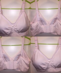 HOFISH 3PACK Full Bust Seamless Nursing Maternity Bras Bralette S-XXL with Extra Bra Extenders & Clips X-Large Blackbeigepink 36 71rm5ss1ClL