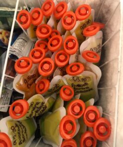 Infantino Disposable Squeeze Pouches, Portable Homemade Semi-Solid Food for Babies and Toddlers, 4 Fl Oz (Pack of 50) 50 Squeeze Pouches Pack 47 71rmQNPxO2L