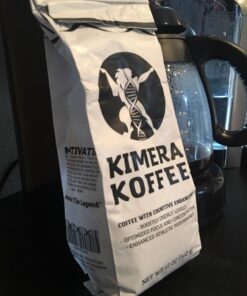 Kimera Koffee - Organic Medium Roast Ground Coffee | Original Blend | Infused with Brain Vitamins |Taurine, Alpha GPC, DMAE, and L-theanine | Enhance Cognitive Stamina & Athletic Performance | 12oz 35 71rmsCJd5SL 2