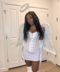 Touch of Nature 11008 Adult Angel Wing in White with Elastic Straps, 43 by 27-Inch 26 71rn7jC9eSL