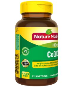Nature Made CoQ10 100mg, Dietary Supplement for Heart Health Support, 72 Softgels, 72 Day Supply 72 Count (Pack of 1) 21 71roZOIQZWL