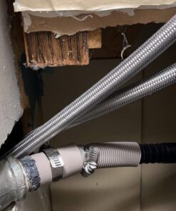 MyLifeUNIT Washing Machine Drain Hose Extension Kit, Universal Fit All Drain Hose, 6.9 Feet Beige 25 71rohZwS XL