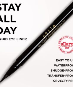 stila Stay All Day Waterproof Liquid Eye Liner ORIGINAL Intense Black 30 71rpCTnpFJL