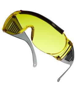 Allen Company - Ballistic Eye Protection for Men and Women - Shooting Accessories That Work with Prescription Glasses Yellow 24 71rpGb8v8DL
