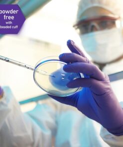 Kimberly-Clark® Safeskin Purple Nitrile Exam Gloves, Small, Purple, Box Of 100 18 71rpHZCWQhL