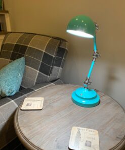 OttLite Revive LED Desk Lamp with ClearSun LED Technology, Turquoise – 3 Brightness Settings, Touch Activated Controls, USB Charging Port & 3 Adjustable Knobs for Precise Lighting - Great for Reading 14 71rpxULdgWL