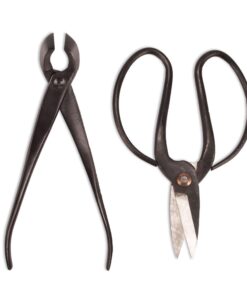 BambooMN Bonsai Basics Set - 8" Concave Cutter, 7" Heavy Duty Shear - 1 Set Concave Cutter & Heavy Duty Shear Set 9 71rqGQxvxYL
