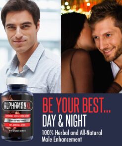 Nutrition Essentials AlphaMAN XL Male Pills | - Enlargement Booster Increases Energy, Mood & Endurance | Best Performance Supplement for Men - 1 Month Supply, 60 Capsules 21 71rqaL2G4cL
