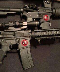 Tactical Freedom - Magwell Metal Decal/Sticker - Dead Pool, Wade Winston Wilson (5 Pack) 27 71rqaYHTHL