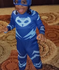 Disguise Catboy Costume for Kids, Official PJ Masks Costume Jumpsuit Small (2T) 20 71rr9n5gpvL