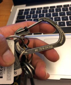 Nite Ize Locking Carabiner Clip, Black, 2 in. 17 71rrfKu8KCL