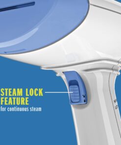 Conair Handheld Garment Steamer for Clothes, ExtremeSteam 1200W, Portable Handheld Design,White/Blue White/Blue 31 71rs3eXY0xL