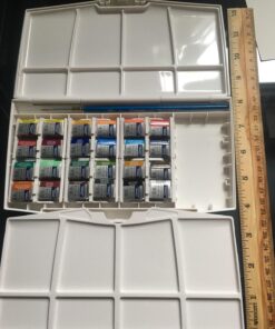 Winsor & Newton Cotman Watercolor Paint Set, Travel Set, 24 Whole Pans 24 Whole Pan Travel Set 44 71rsSkBOeHL