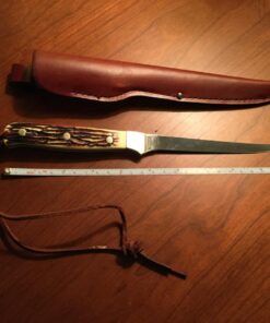 Uncle Henry 168UH Small Fillet Knife Full Tang Fixed Blade, Synthetic 9 71rsZNaI cL