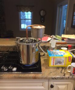 WMN_TRULYSTEP DIY 2 Gal 10 Liters Copper Alcohol Stills Ethanol Still Spirits Boiler Water Distiller 2 Gallon 10 Liters 26 71rtjPm7QWL