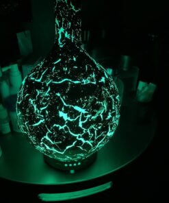 Porseme Gold Plated Essential Oil Diffuser Glass Aromatherapy Ultrasonic Humidifier, Auto Shut-Off,Timer Setting, BPA Free,Aroma Decoration for Home,Office,Gym,Spa,Premium Gift 100ml A4-100ml Gold Plated Aladdin 28 71rv8FVRYDL