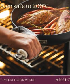 Anolon Advanced Home Hard-Anodized Nonstick 11-Piece Cookware Set (Onyx) 18 71rvZk3xgsL